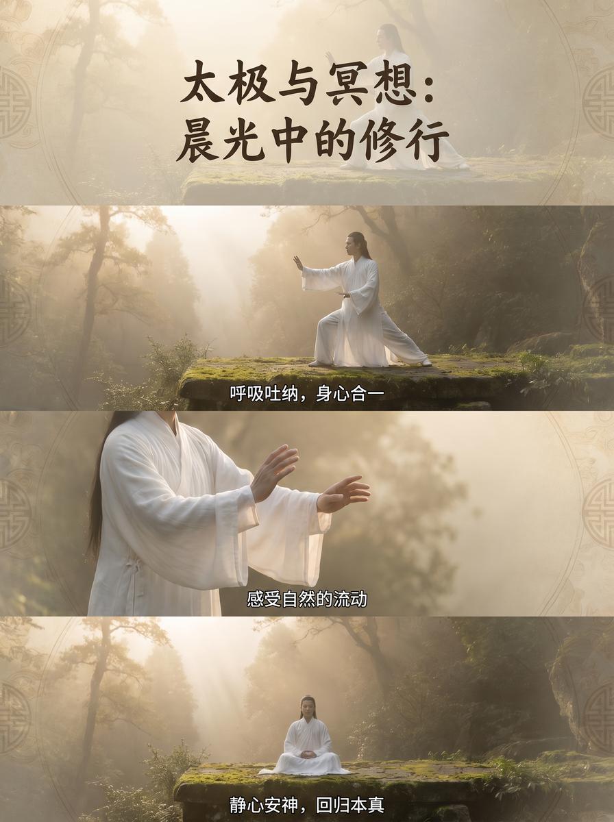17C 太极晨练视频演示：晨光中的东方身心修行 - exwkdre.cn