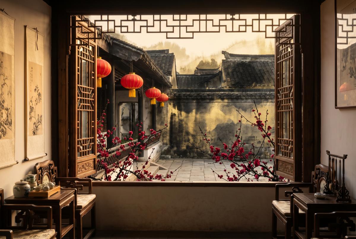 17C国风美学 - 古建庭院意境 - exwkdre.cn